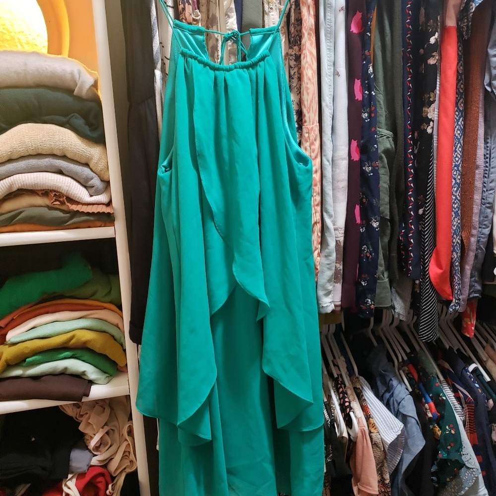 Altar'd State teal dress